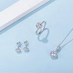 Дугуй D өнгө моиссанит алмаз хослол