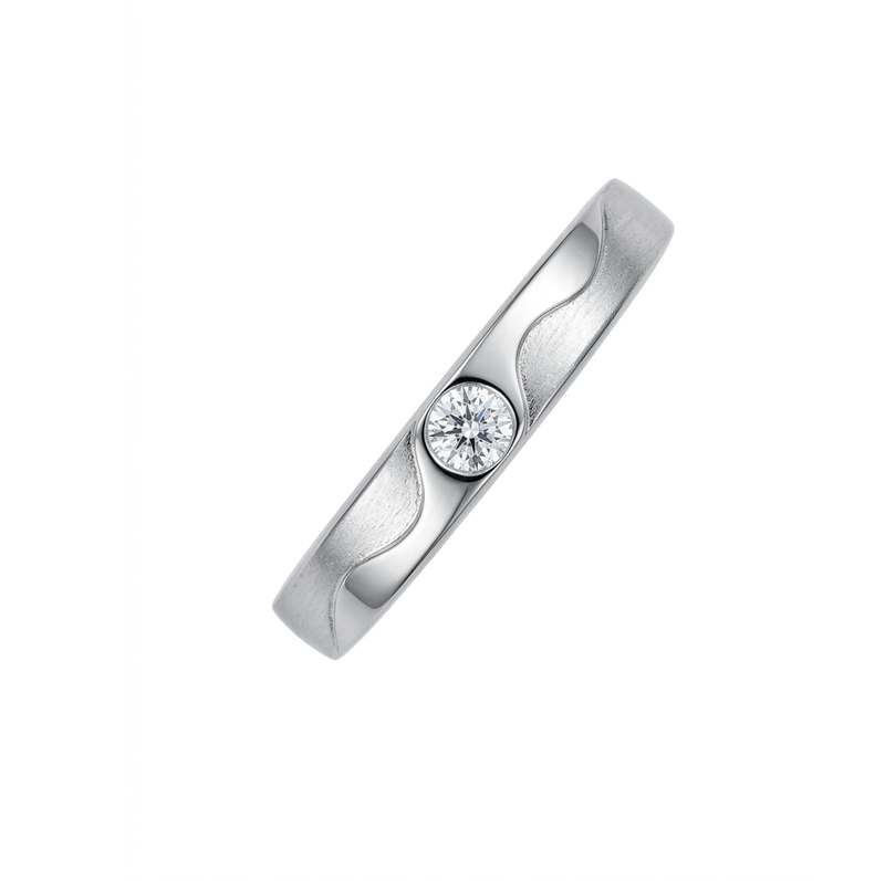Хуримын моиссанит алмазтай бөгж-AB25005-1