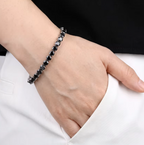Хар 4.0 mm Моиссанит алмазтай 18 cm теннис бугуйвч