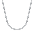 4mm Моиссанит алмазтай 50 cm теннис хүзүүний зүүлт