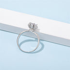 14К ЦУЛ АЛТ 1CT МОИССАНИТ СҮЙН ХУРИМЫН БӨГЖ