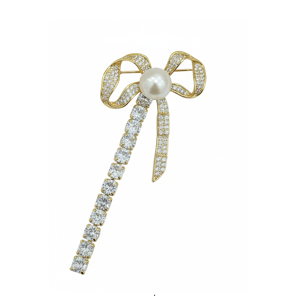 Синтетик алмаз туузтай сувдан энгэрийн зүүлт