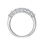 14K цагаан алтан 0.7Ct Моиссанит алмазан бөгж