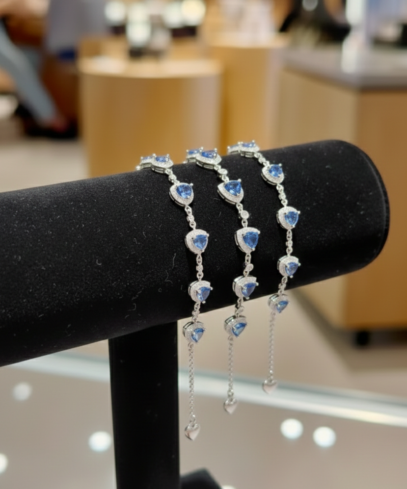 18К алтаар бүрсэн S925 сорьцтой мөнгөн бугуйвч