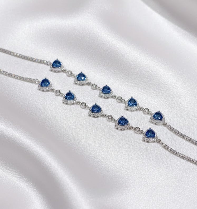 18К алтаар бүрсэн S925 сорьцтой мөнгөн бугуйвч