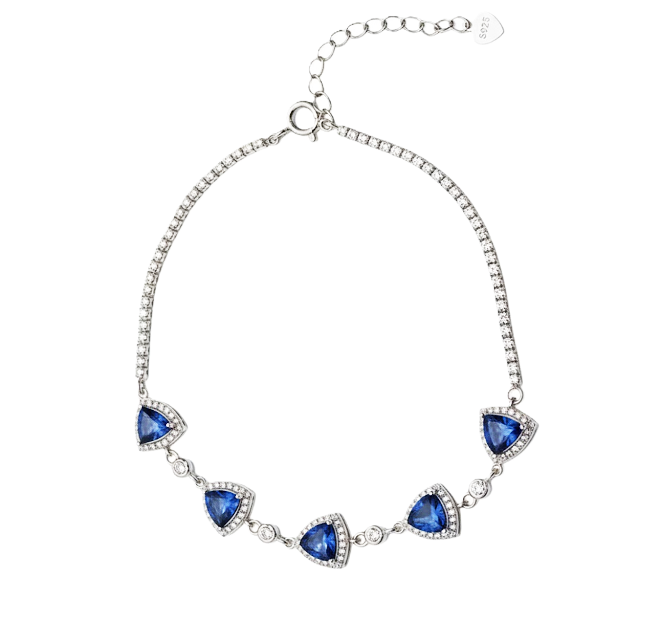 18К алтаар бүрсэн S925 сорьцтой мөнгөн бугуйвч