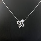 Эрвээхэй 0.075 ct моиссанит зүүлт