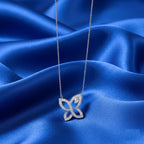 Эрвээхэй 0.075 ct моиссанит зүүлт