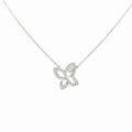 Эрвээхэй 0.075 ct моиссанит зүүлт