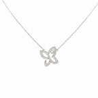 Эрвээхэй 0.075 ct моиссанит зүүлт