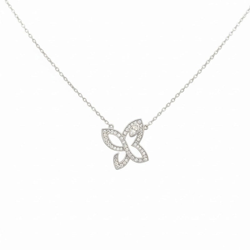 Эрвээхэй 0.075 ct моиссанит зүүлт