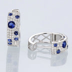 Цэнхэр индранил од дүүрсэн хослол