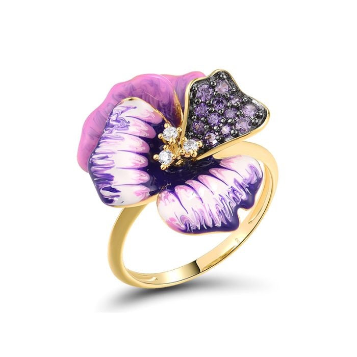 Amethyst Нил ягаан өнгийн цэцэгтэй хослол