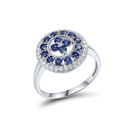 "Azure Elegance" Хөх Сапфир Цэцэгт хослол