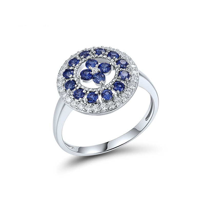 "Azure Elegance" Хөх Сапфир Цэцэгт хослол