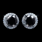 1 карат Хар Моисанит алмаз шигтгэж зүүдэг ээмэг